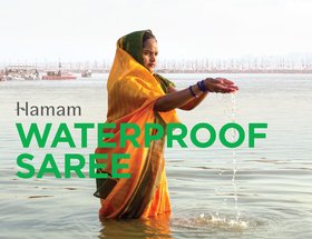 Hamam Waterproof Saree
